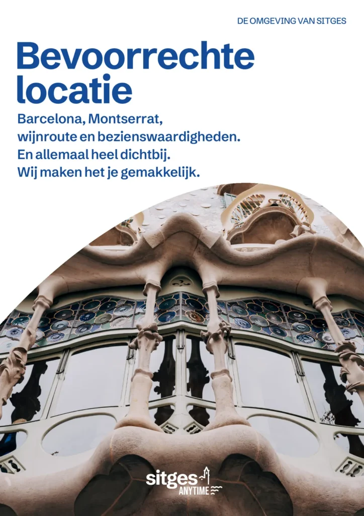 DE OMGEVING VAN SITGES