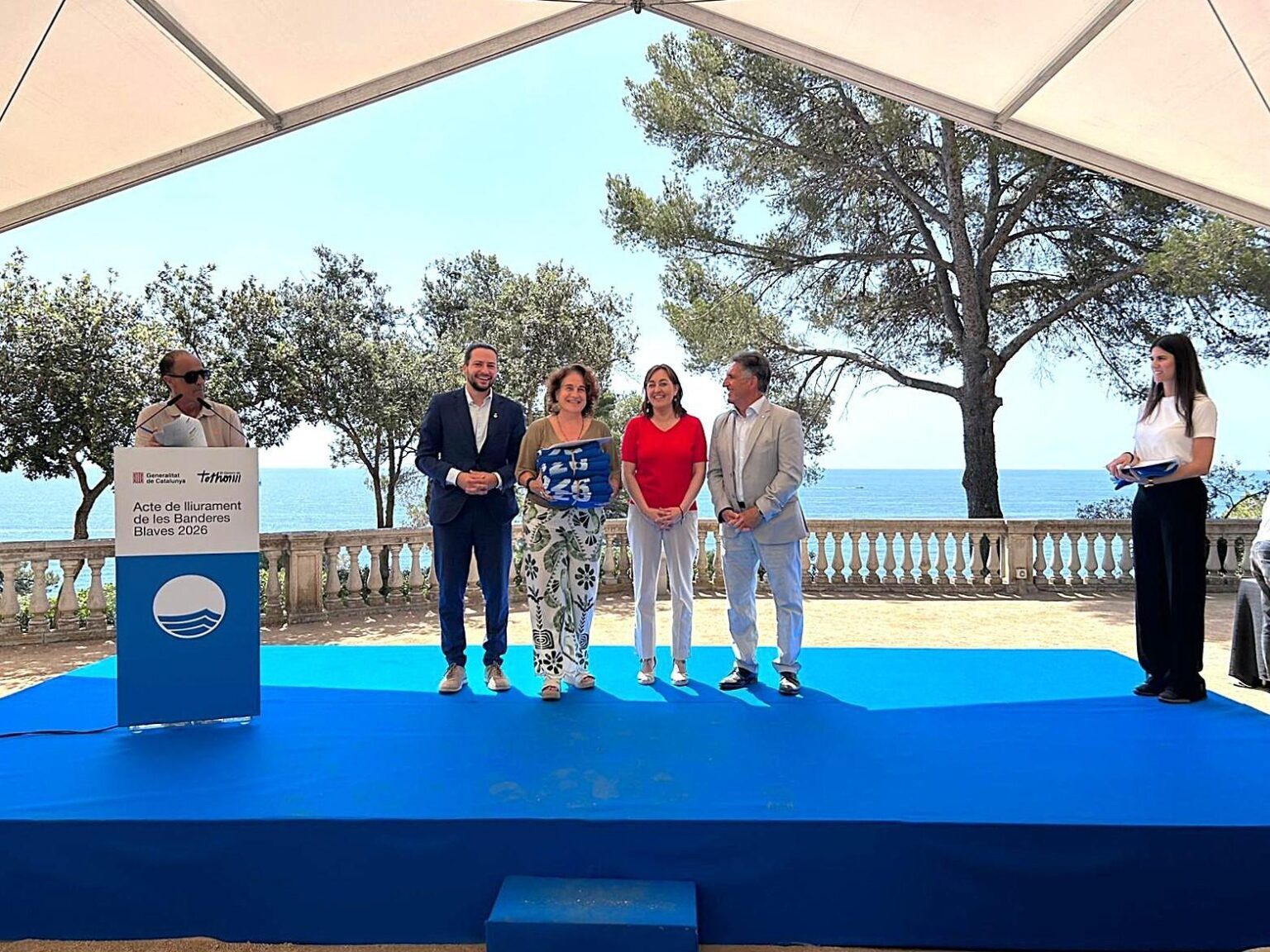 Sitges revalidates the nine blue flags for its beaches for the sixth year running, making it the Catalan municipality with the most beaches to be recognised with this distinction.