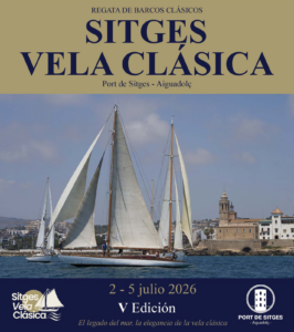 The fifth edition of Sitges Vela Clàssica is turning the Port de Sitges into a maritime stage from Friday 3 to Sunday 5 July, with three days devoted to vintage and classic sail boats, seafaring culture and encounters between shipowners, crews and city residents